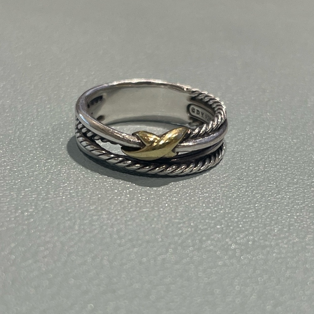 David Yurman X Crossover Band Ring